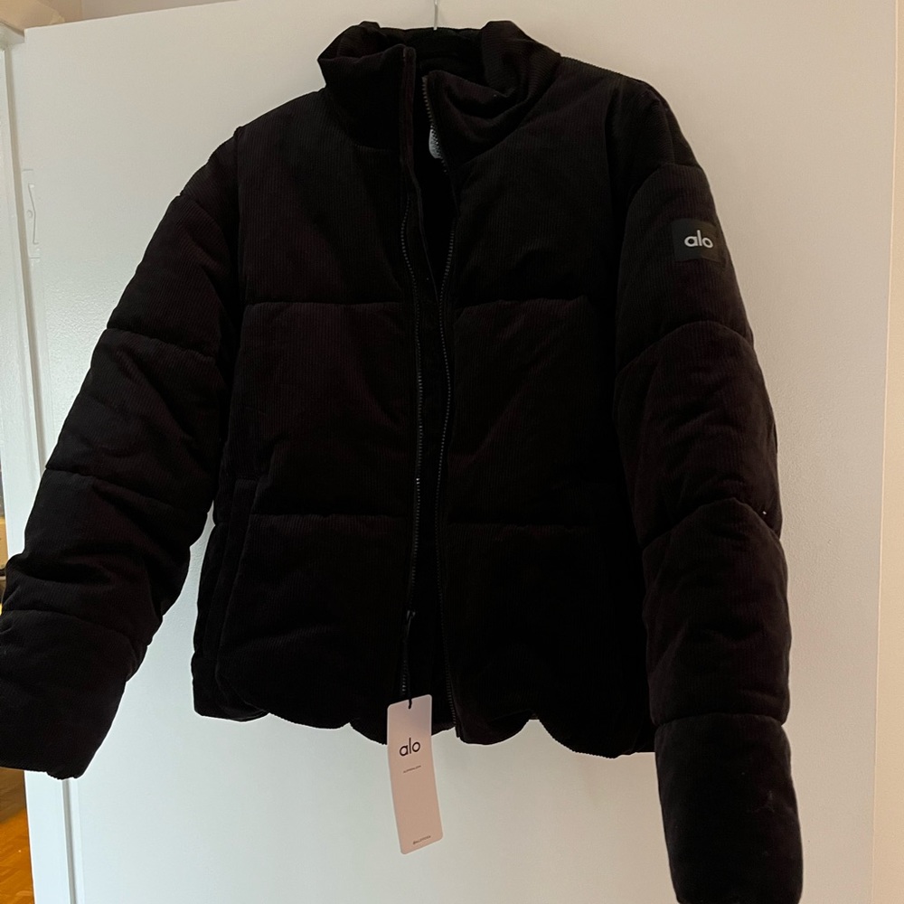 ALO cord stage puffer- brand new/never worn